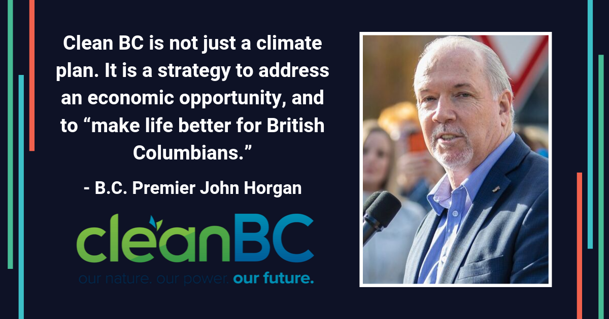 CleanBC Plan. Energy Efficiency Is Key To “making Life Better ...