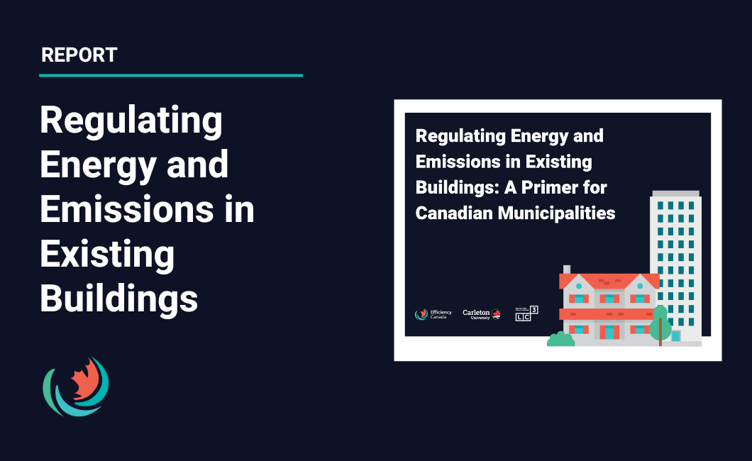 Regulating Energy and Emissions in Existing Buildings