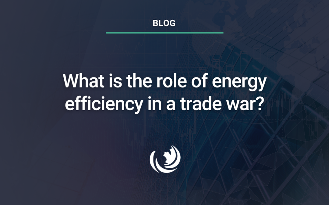 What is the role of energy efficiency in a trade war?